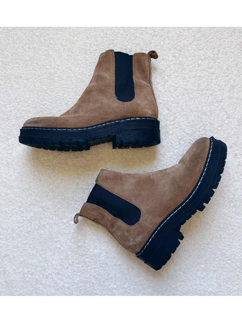 Marc Fisher Suede Chelsea Boots